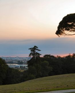 Le parc Palmer à Cenon, près de Bordeaux