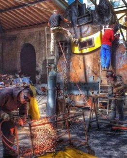 L'atelier de Jean François Buisson à Bordeaux